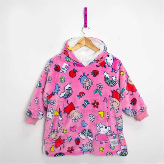 Unisex Kids' Sunnyday Hooded Fluffy Dressing Gown Unisex Kids' Sunnyday Hooded Fluffy Dressing Gown