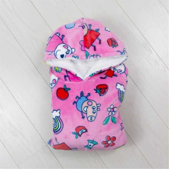 Unisex Kids' Sunnyday Hooded Fluffy Dressing Gown Unisex Kids' Sunnyday Hooded Fluffy Dressing Gown