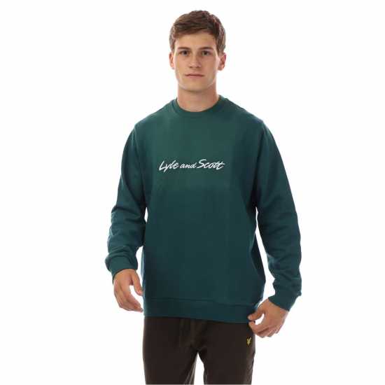 Lyle And Scott Script Sweatshirt  