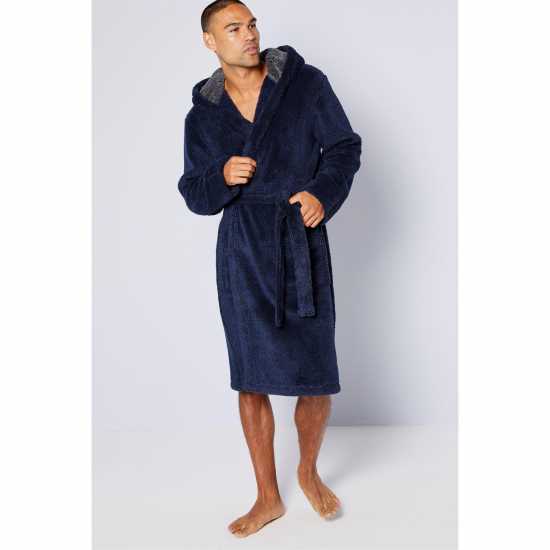 Studio Supersoft Premium Hooded Dressing Gown  Мъжки пижами