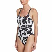 Nike Hydrastrong Multiple Print Spiderback One Piece