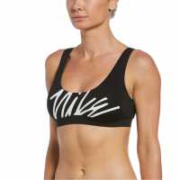 Nike Multi Logo Bikini Top Womens  Дамски бански