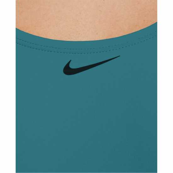 Дамски бански Nike Fusion Logo Tape Fastback Swimsuit Womens Nike Fusion Logo Tape Fastback Swimsuit Womens Дамски бански