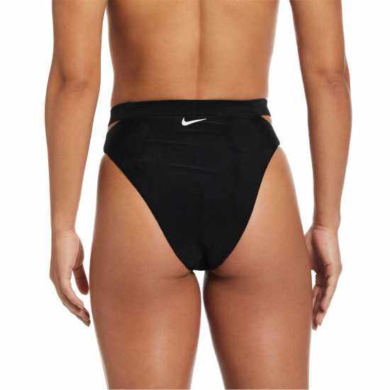 Nike Дамско Долнище На Бански Оформящо Талията Cut Out High Waisted Bikini Bottoms
