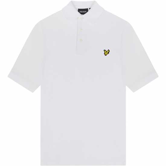 Lyle And Scott Блуза С Яка Unisex Kids' Classic Short-Sleeve Polo Shirt Бял 626 