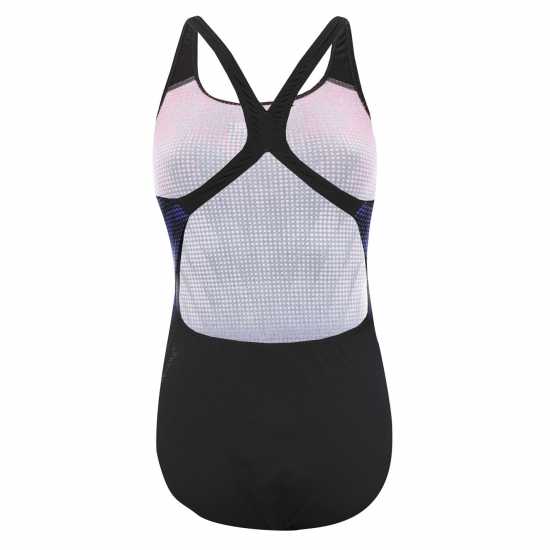 Дамски бански Speedo Digital Placement Swimsuit Womens Speedo Digital Placement Swimsuit Womens Дамски бански