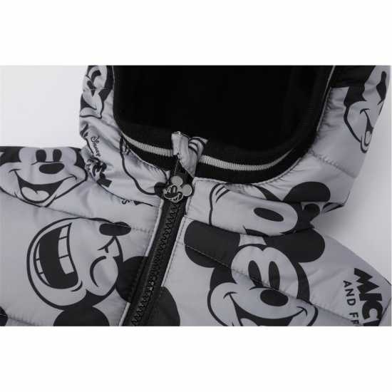 Подплатено Палто Дечица Character Padded Coat Infants Мики Маус Детски якета и палта
