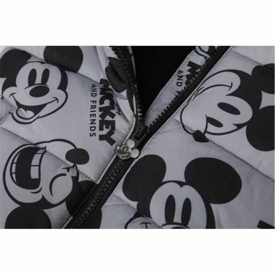 Подплатено Палто Дечица Character Padded Coat Infants Мики Маус Детски якета и палта