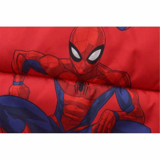 Подплатено Палто Дечица Character Padded Coat Infants Спайдърмен Детски якета и палта