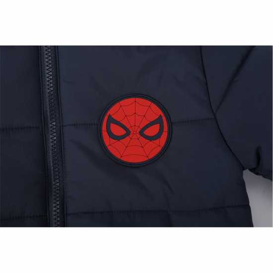 Подплатено Палто Дечица Character Padded Coat Infants Человекът-паяк Детски якета и палта