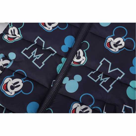 Подплатено Палто Дечица Character Padded Coat Infants Мики Маус Детски якета и палта