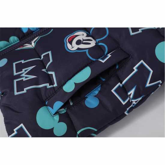 Подплатено Палто Дечица Character Padded Coat Infants Мики Маус Детски якета и палта