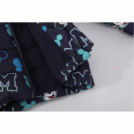 Подплатено Палто Дечица Character Padded Coat Infants Мики Маус Детски якета и палта
