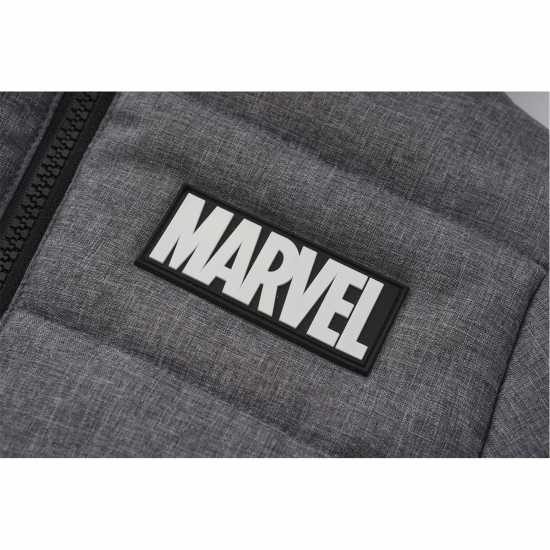 Character Kids Disney Hooded Long Sleeve Short Puffer Jacket Marvel Character Kids Disney Hooded Long Sleeve Short Puffer Jacket Marvel