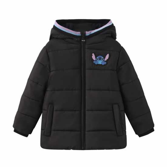 Подплатено Палто Дечица Character Padded Coat Infants Стич Детски якета и палта