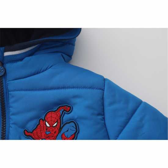 Подплатено Палто Дечица Character Padded Coat Infants Спайдърмен 