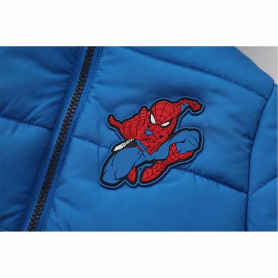 Подплатено Палто Дечица Character Padded Coat Infants Спайдърмен 