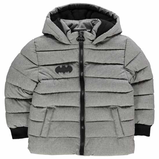 Character Подплатено Палто Дечица Padded Coat Infant Boys Batman - Детски якета и палта