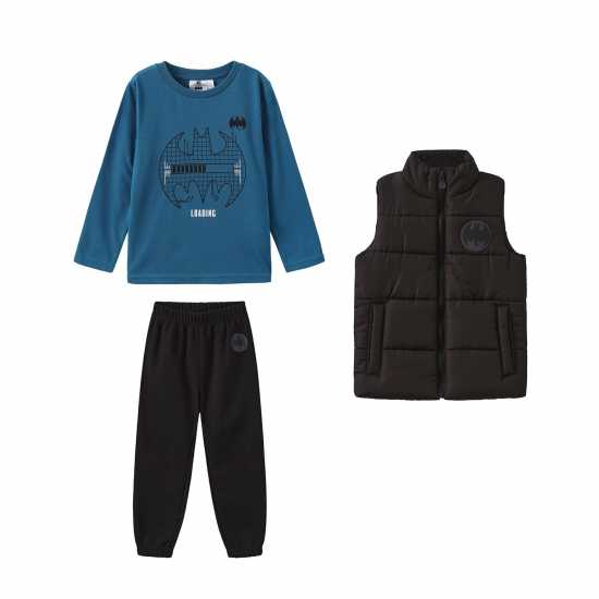 Character Gilet 3-Piece Set Juniors Бетмен Детски якета и палта