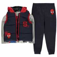 Character Gilet Set Spiderman Детски якета и палта