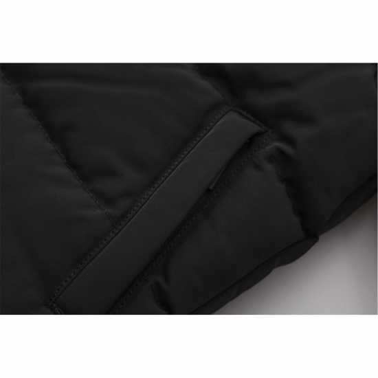 Soulcal Пухено Яке 2 Zip Bubble Jacket Infants Черно 