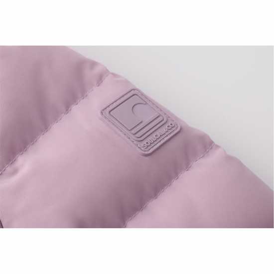 Soulcal Пухено Яке 2 Zip Bubble Jacket Infants Сиренево 
