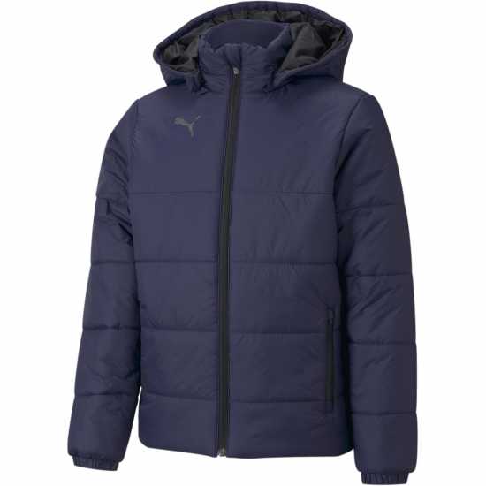 Puma Teamliga Padded Puffer Jacket Тъмносин-Бял Puma Teamliga Padded Puffer Jacket Тъмносин-Бял