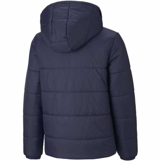 Puma Teamliga Padded Puffer Jacket Тъмносин-Бял Puma Teamliga Padded Puffer Jacket Тъмносин-Бял