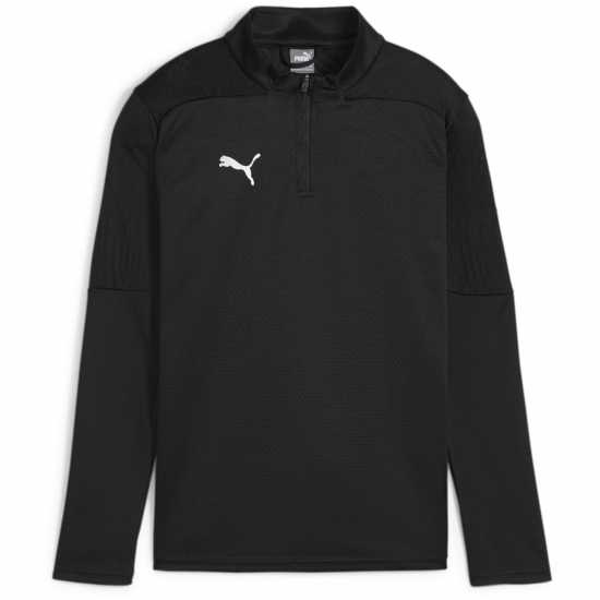 Puma Полар Момчета Teamfinal Training Quarter Zip Top Jr Fleece Boys Puma Black Детски полар