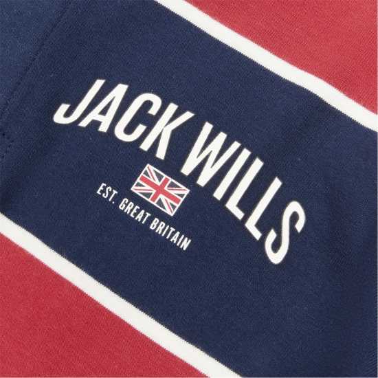 Jack Wills Flag Rugby Polo Ch99  Детски тениски тип поло