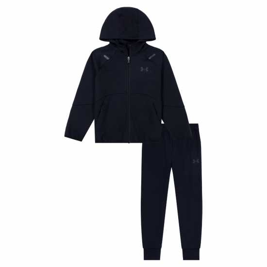 Under Armour Two-Piece Fleece Tracksuit Черно Under Armour Two-Piece Fleece Tracksuit Черно