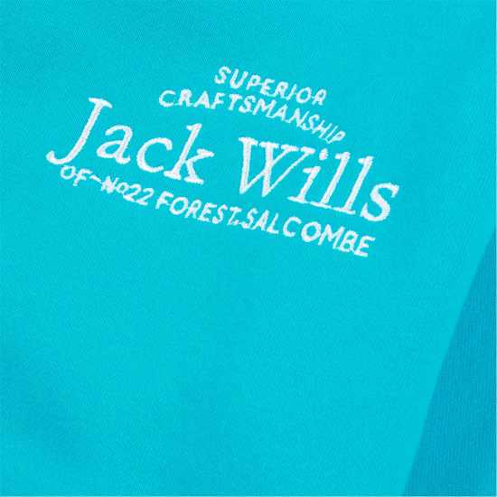 Jack Wills Nellie Lb Zip Hd Ch99 Blue Bird Детски суитчъри и блузи с качулки