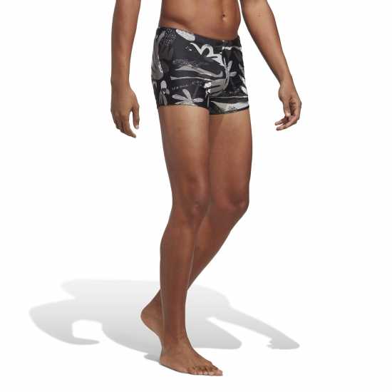 Мъжки плувни шорти и клинове Adidas Мъжки Боксерки Floral Graphic Swim Boxers Mens Adidas Мъжки Боксерки Floral Graphic Swim Boxers Mens Мъжки плувни шорти и клинове