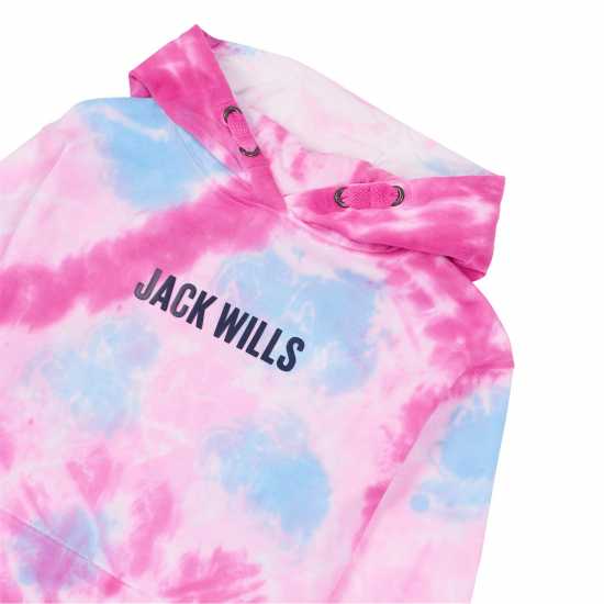 Jack Wills Sky Print Lb Hdy Ch99  Детски суитчъри и блузи с качулки
