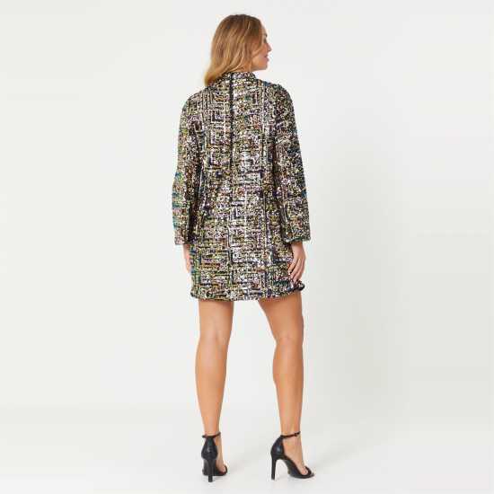 Women's Sequin Shift Dress Women's Sequin Shift Dress