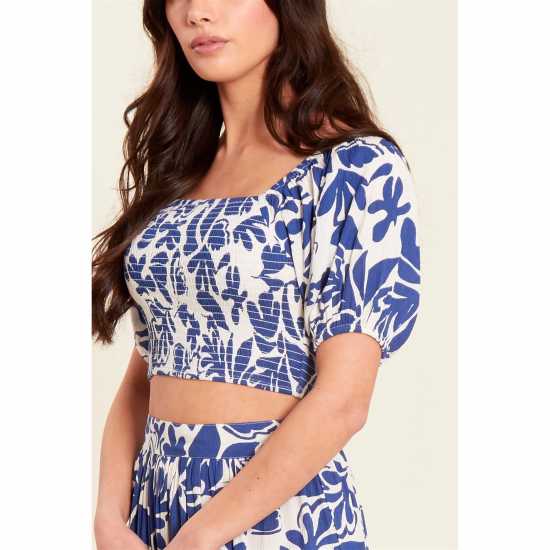 Be You Shirred Top  Дамски ризи и тениски