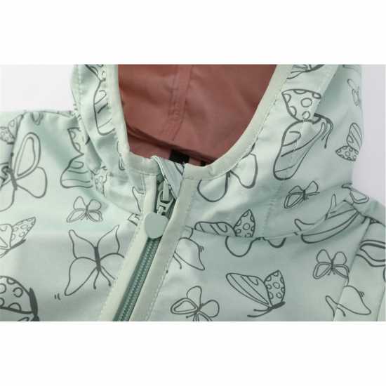 Firetrap Яке Момичета Butterfly Soft-Shell Rain Jacket Infant Girls  - Детски якета и палта
