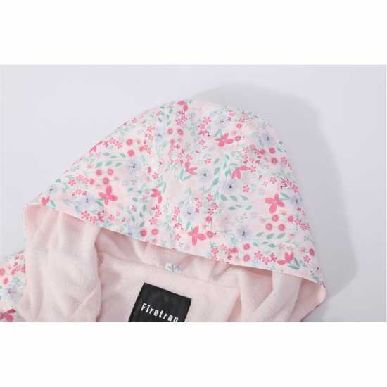 Firetrap Яке Момичета Pink Flower Jacket Infant Girls  Детски якета и палта