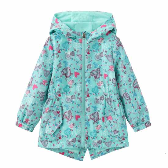 Firetrap Blossom Jacket For Girls Green Детски якета и палта