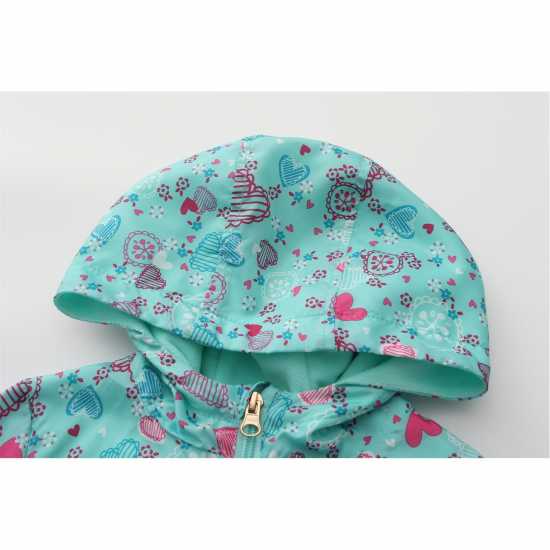 Firetrap Blossom Jacket For Girls Green Детски якета и палта