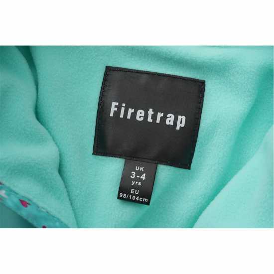 Firetrap Blossom Jacket For Girls Green Детски якета и палта