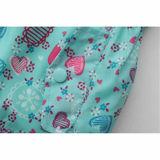 Firetrap Blossom Jacket For Girls Green Детски якета и палта