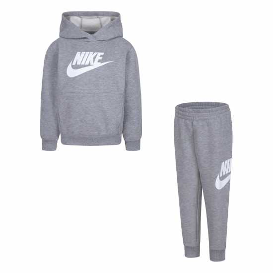 Nike Екип Невръстни Деца Fleece Tracksuit Infants Сиво 