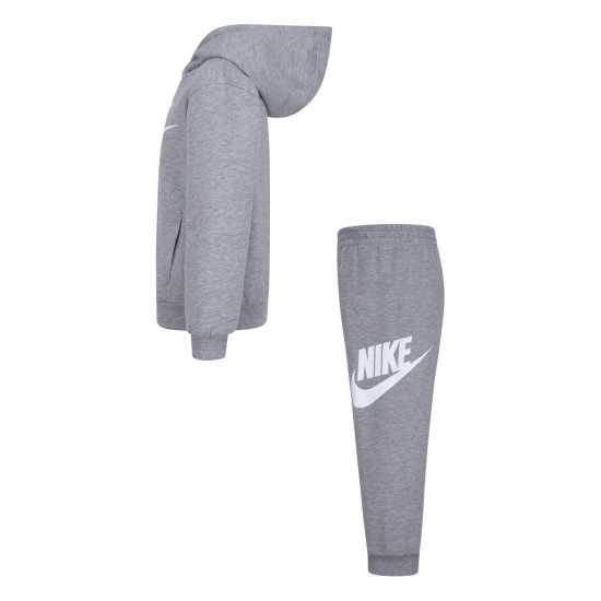 Nike Екип Невръстни Деца Fleece Tracksuit Infants Сиво 