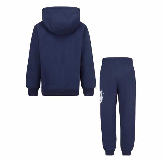 Nike Екип Невръстни Деца Fleece Tracksuit Infants Морска синьо 