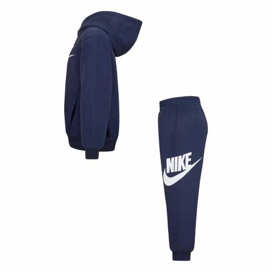 Nike Екип Невръстни Деца Fleece Tracksuit Infants Морска синьо 