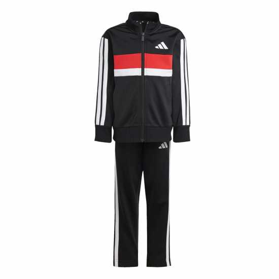 Adidas Seasonal Essentials Tiberio 3-Stripes Tricot Track Suit Kids  
