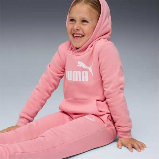 Puma Unisex Pre School Fleece Tracksuit Розово Puma Unisex Pre School Fleece Tracksuit Розово