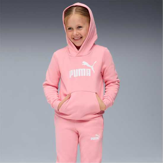 Puma Unisex Pre School Fleece Tracksuit Розово Puma Unisex Pre School Fleece Tracksuit Розово
