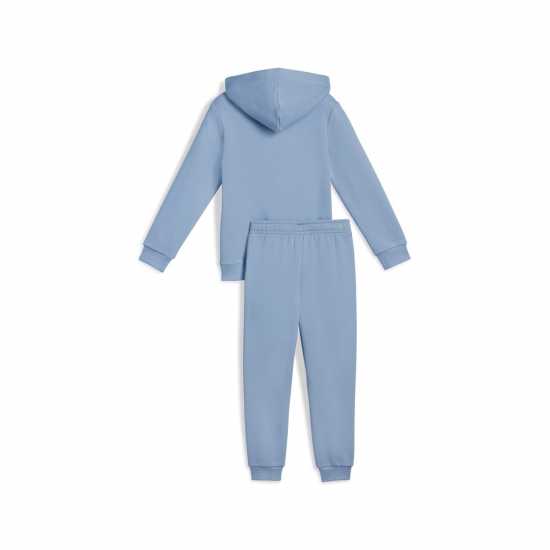 Puma Unisex Pre School Fleece Tracksuit Синьо Puma Unisex Pre School Fleece Tracksuit Синьо
